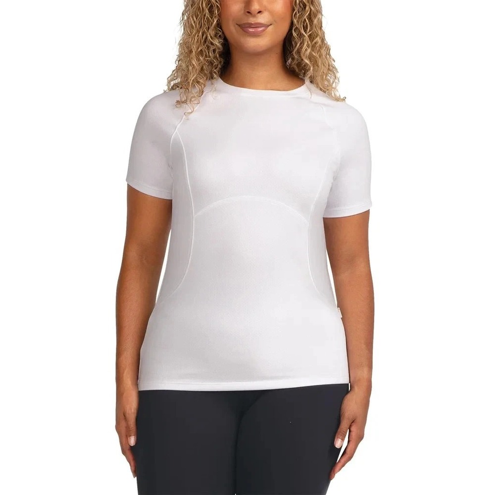 Spyder Women's Short Sleeve Active Tee, White, Size: 2XL, New